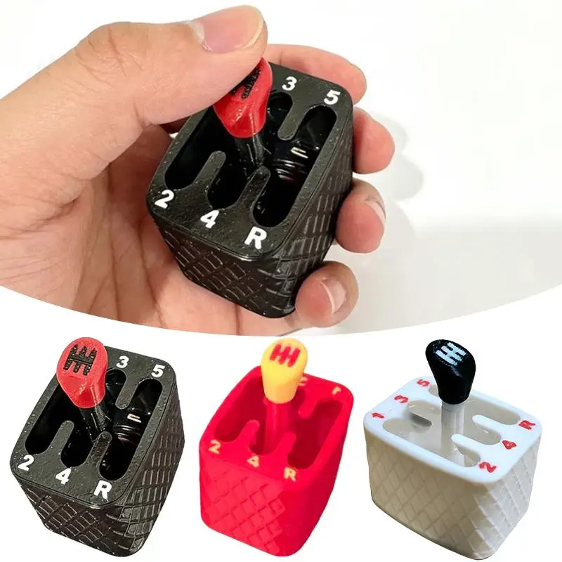 1/2/3pcs 3D Printed Manual Transmission Paddle Shifter Toy, Fun Car Simulator Decorative Ornament Stress-Relief Perfect Gift