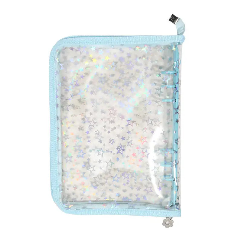 Aufkleber-Organizer-Ordner A5 Aufkleber-Sammelalbum Wiederverwendbare Aufkleber-Taschen und Transparente Wasserdichte Reißverschluss-Aufbewahrungshüllen – Detail 26