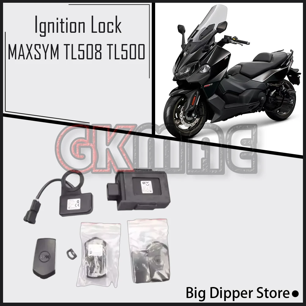 For SYM MAXSYM TL508 TL500 500TL 508TL Motorcycle Original Ignition Lock Remote Control Lock