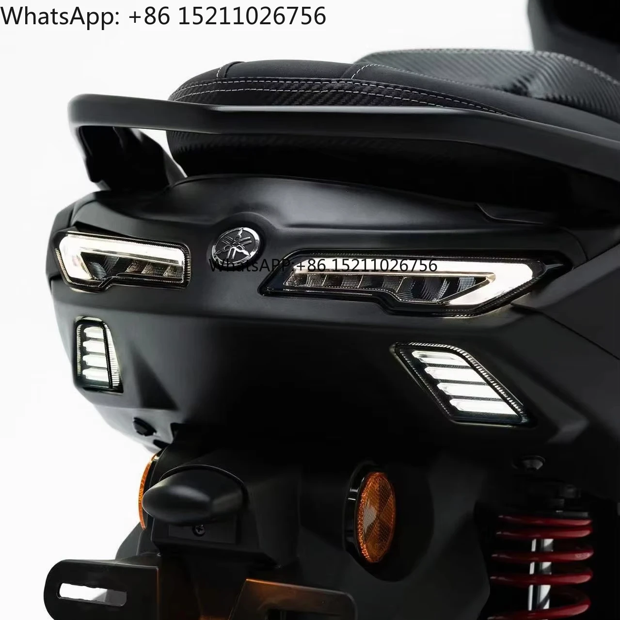 JPA Yamaha Nmax 2024 Turbo Motorcycle Turning LED Tail Light Transformer Lamp Modified Led Rear  Stop Lamp