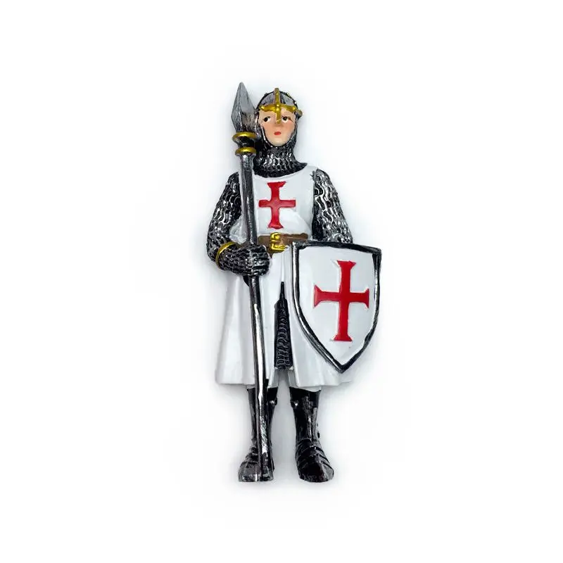 

Mediterranean Maltese Knights of the Long Spear Tourist Souvenir Magnetic Fridge Magnet3dCreative Home Magnetic Decorations