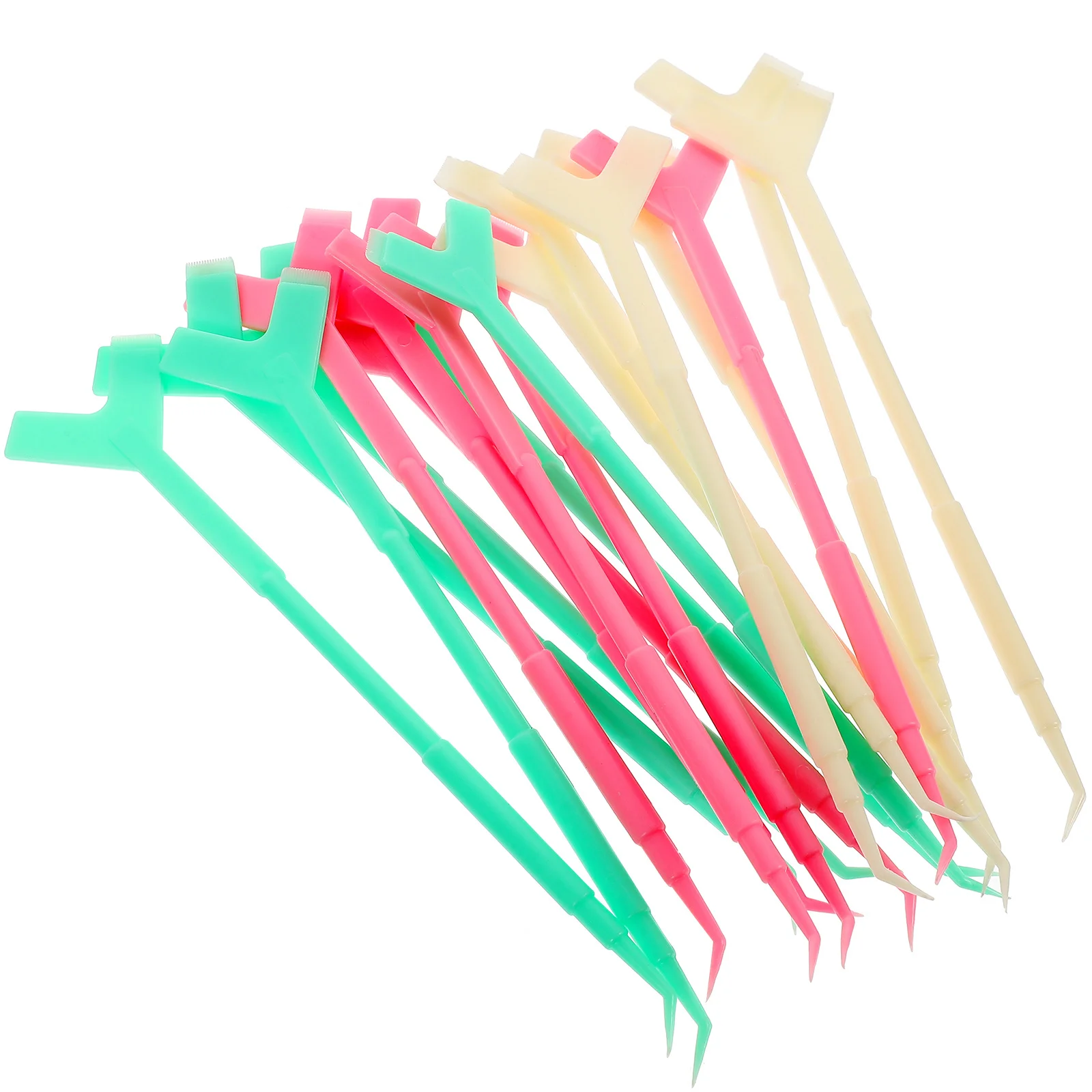 18 Stück Wimpernlift-Werkzeuge, multifunktionale Wimpernlifting-Sticks aus Kunststoff zum Trennen falscher Wimpern und natürliche Wimperndauerwelle