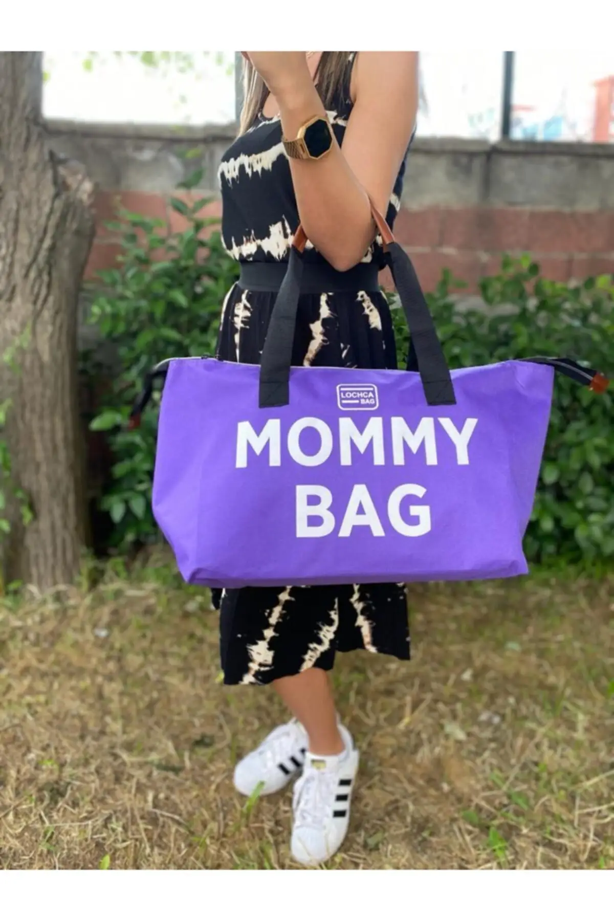 

DOLBOVI Mommy Bag purple mother baby care Bag Hospital Bag