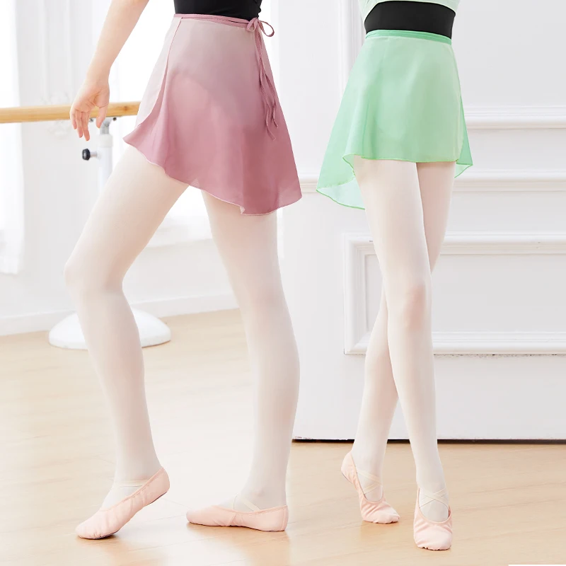 Váy Ballet Nhảy Ombre Nữ Gradient Dance Váy Voan Ba Lê Vũ Trang Phục Người Lớn Cột Mini Đầm Ngắn Cho Khiêu Vũ