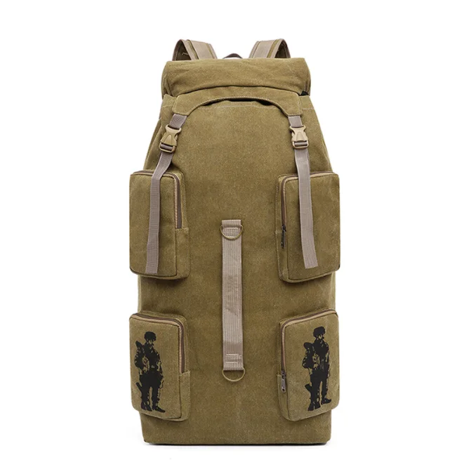 Large 100L 100 Liter Rucksack Long-distance Travel Backpack Working Luggage Bag Backpack Strong Backpack
