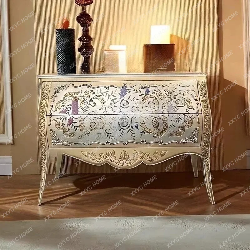 

K153 entry chest, entrance cabinet facing the door, painted bedroom decoration storage, storage side cabinet
