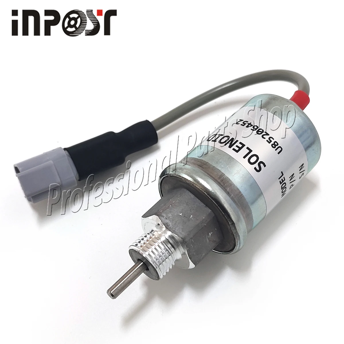 Fuel Shutoff Solenoid U85206452 12V U85206451 U85206450 185206452 185206450 185206192 For Perkins Engine Stop Solenoid Valve