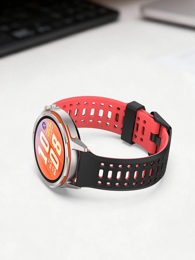 Correa deportiva para reloj inteligente HUAWEI GT Runner 2, Correa de repuesto transpirable de silicona para Runner 2