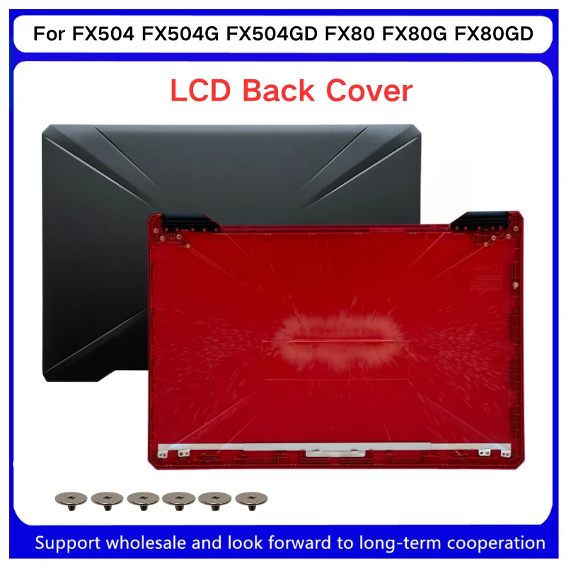 Laptop LCD Back COVER/Front Bezel/Palm Rest COVER/Bottom Base Case New For Kailxuling FX504 FX504G FX504GD FX80 FX80G FX80GD