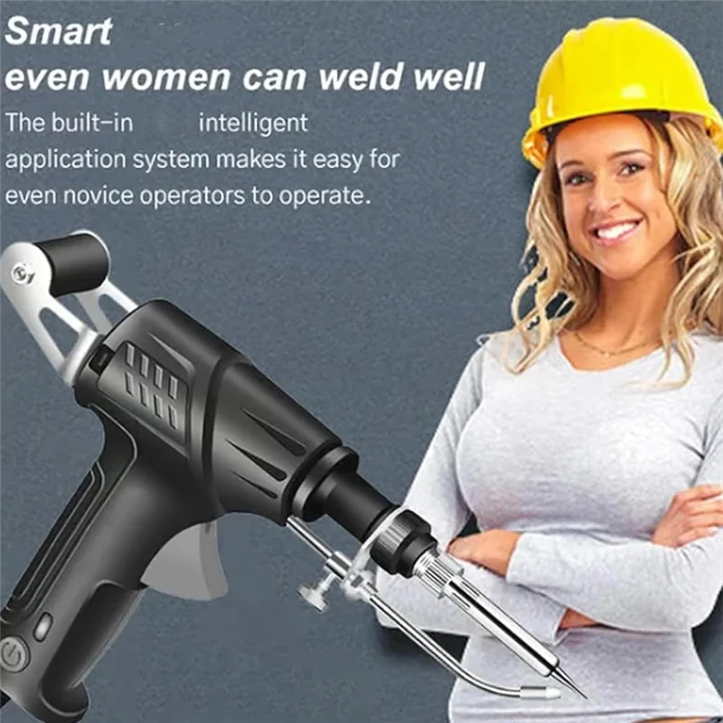 

Самый многофункциональный паяльник, набор сварщиков Rectionrae, инструменты для промышленной сварки Rectionrae с внутренним подогревом, вилка стандарта США, черная