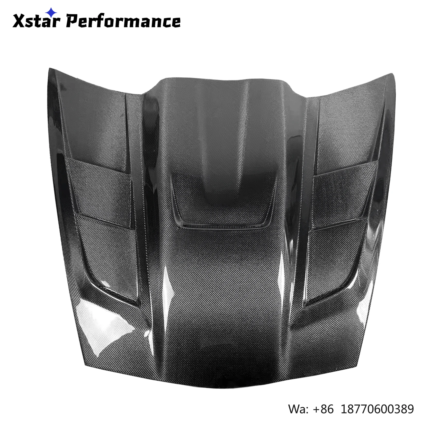 

ZR2 Style Carbon Fiber Vented Hood Bonnet for Chevrolet Corvette C6 2005-2013