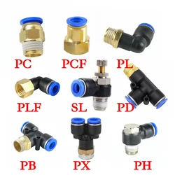 Tubo de 4 6 8 10 12 14 16mm a 1/8