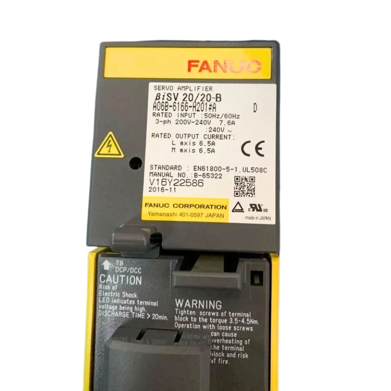 

Сервоусилитель Fanuc A06B-6166-H201, проверен, исправен, быстрая доставка