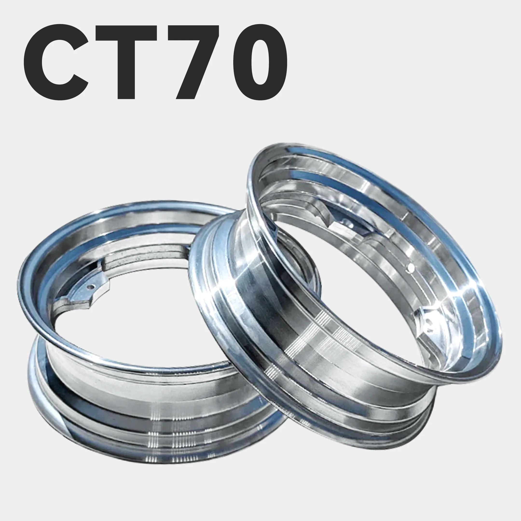 CT70 DAX Rims Kit 3.5-12inch A Pair of Aluminium Wheels Front And Rear Rims for CT70 1969-1970 - Image 4