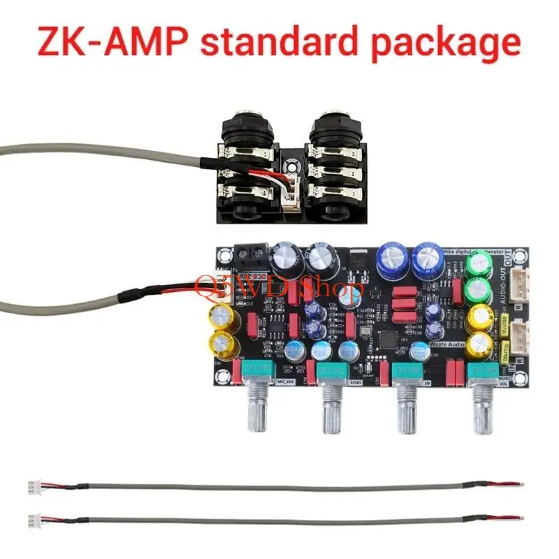 Q5WD Microphone Amplifier Board Karaoke Reverberation Board ZK-AMP view 5