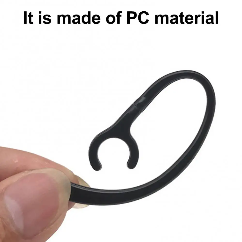 Anti-falling Earphone 6/7/8/9mm 360 Degree Rotatable Ear Hook Clip Accessory