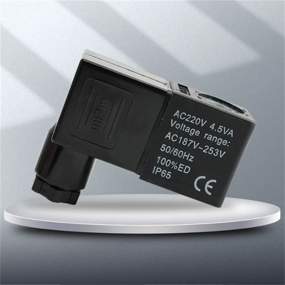 Pneumatic Solenoid Valve Coil 4V Series IP65 All Copper Multiple Voltage Optional for Industrial Use