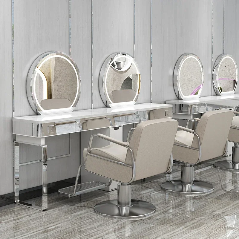 Steel Marble Mirror Stainless Stainless Steel Iron for Home Sturdy Construction