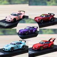 SW 1:64  993 964 Rauh-Welt luminated Diecast Model Car