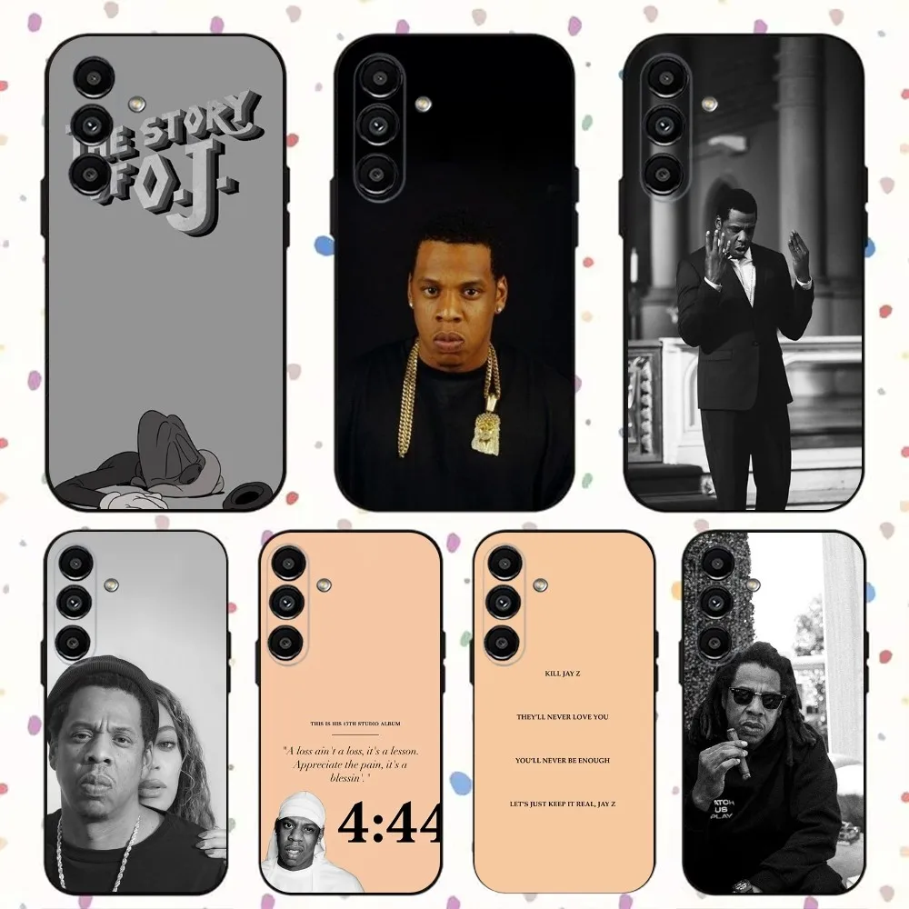 

Rapper Jay-Z Phone Case For Samsung S24,S21,S22,S23,S30,Ultra,S20,Plus,Fe,Lite,Note,10,9,5G Black Soft Cover