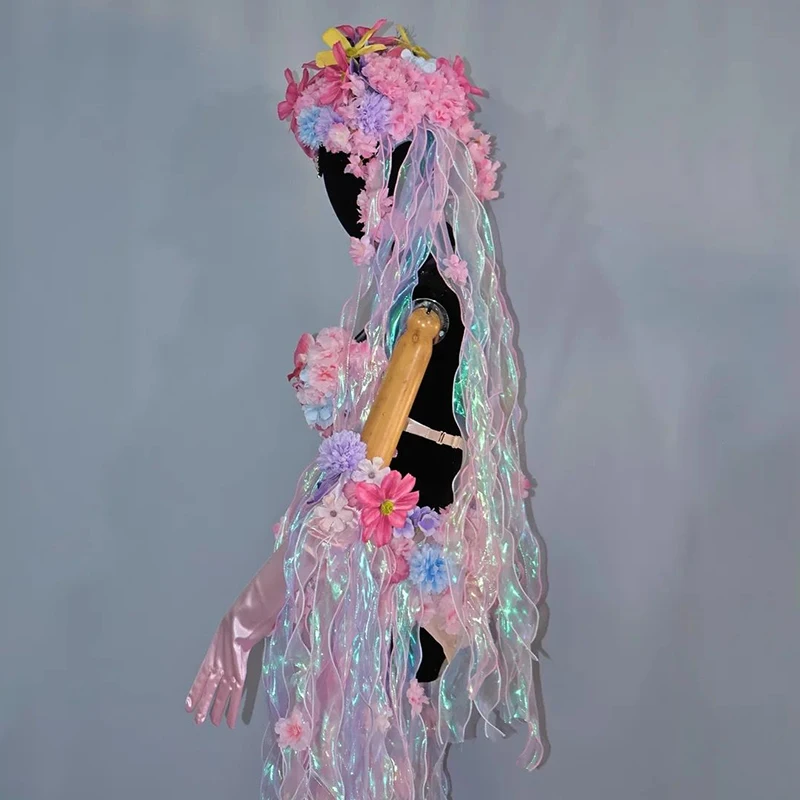 Gogo Show Performance Clothing Showgirl Women Stage Costume Pink Flower Bikini Drag Queen Party Rave Wear Carnival Costume 3717 - AliExpress 200000532 Gogo Show Performance Clothing Showgirl Women Stage Costume Pink Flower Bikini Drag Queen Party Rave Wear Carnival Costume 3717 - AliExpress 200000532
