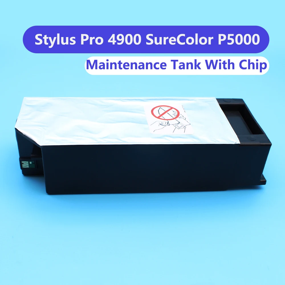 T61900 Maintenance Box T6190 Maintenance Tank Replace For Epson 4900 4910 5080 P5000 Waste Ink Box B-300 B-310N B-500DN B-510DN