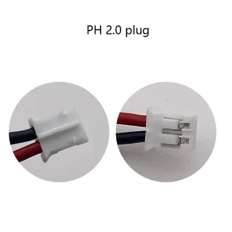 103450 3.7V 2000mAh Polymer Lithium Rechargeable Battery JST PH 2.0mm 2Pin Plug for Camera GPS Navigator MP5 Bluetooth Headset