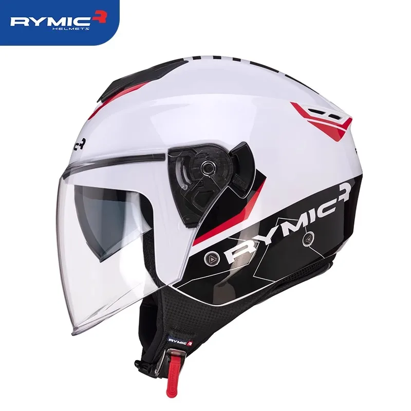 RYMIC Double Lens Motorcycle Helmet DOT Certified Electric Car Helmet Manufacturer Direct Sales Wholesale casco moto