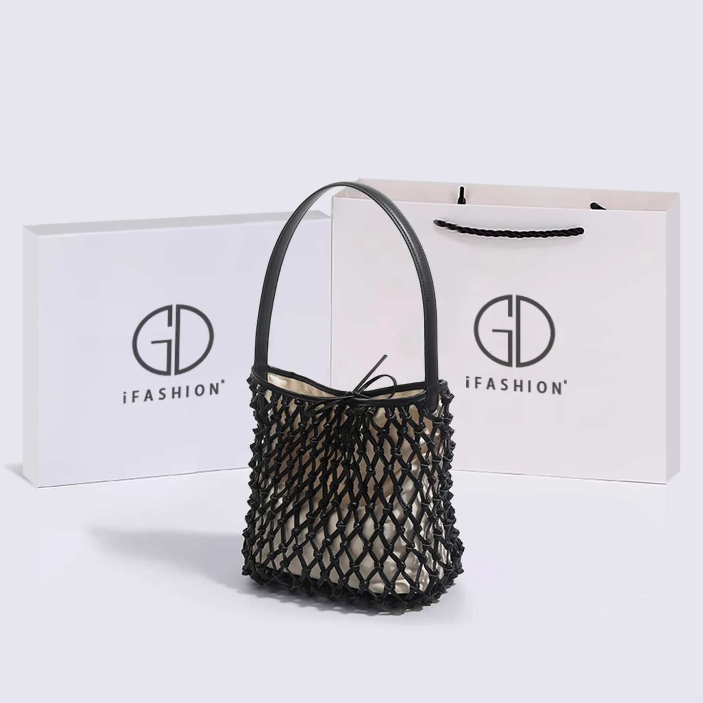 

Женская модная сумка-ведро Ele из мягкой искусственной кожи, на одно плечо, среднего размера, однотонная