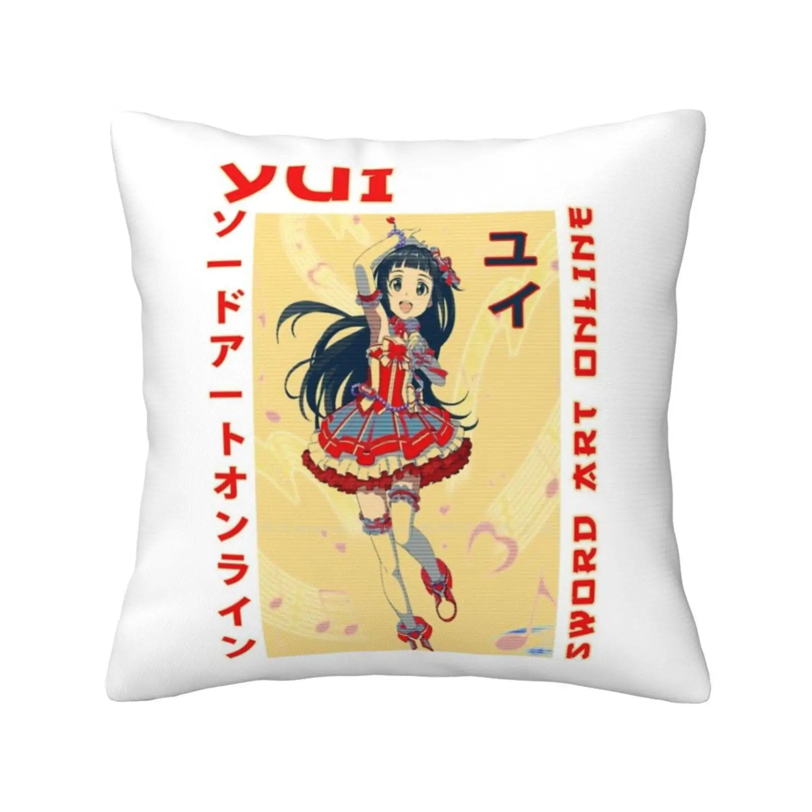 Yui Sword Art Online Fashion Sofa Throw Pillow Cover Pillowcase Yui Sword Art Online Asuna Kirito Couple Love Aincrad Sao