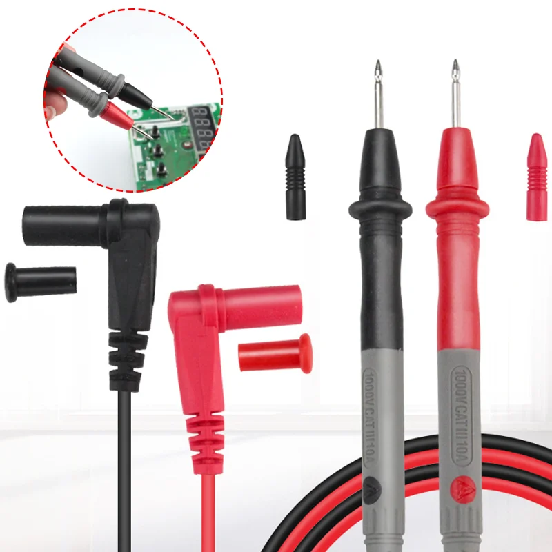 

Digital Multimeter Probe Test Leads Pin High-quality Silicone Wire Needle Tip Multi Meter Test Lead Probe Pen Auto Accessories