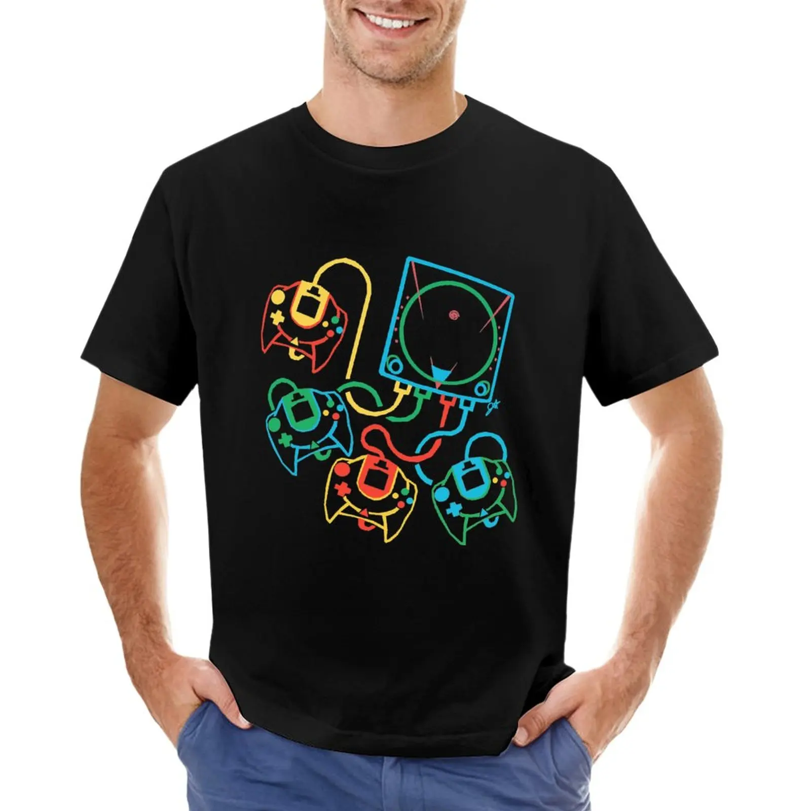 

Dreamcast T-Shirt Short sleeve Short sleeve tee men