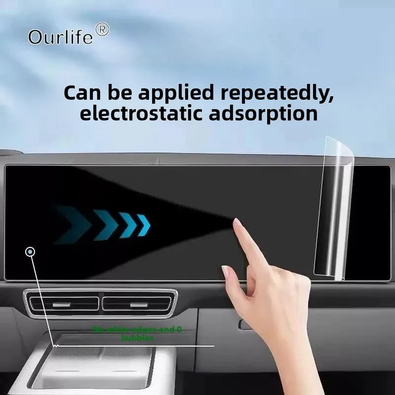 FOR XPENG G9 2026 2027 Car GPS Navigation Screen Protector Auto Interior Tempered Glass Protective Film Car Accessorie
