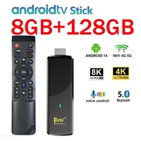 TV98 ATV X9 TV Stick 8GB 128GB Android 14,0 Allwinner H313 Quad Core Wifi 4G 5G BT5.0 Asistente de voz HD 4K 8K iptv