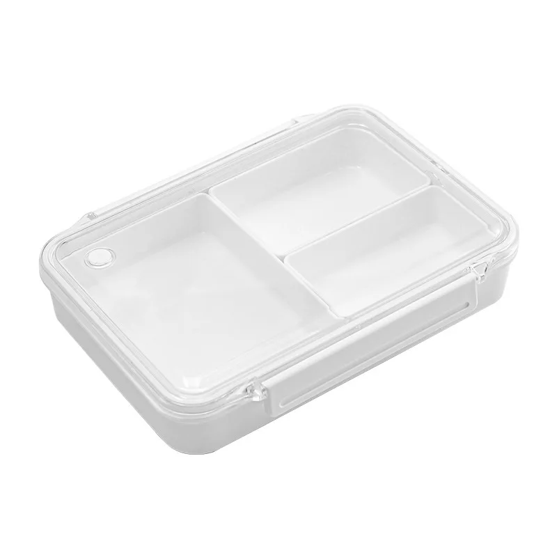 Separate Lunch Box Portable Bento Box Lunchbox Leakproof Food Container Microwave oven Dinnerware for Students