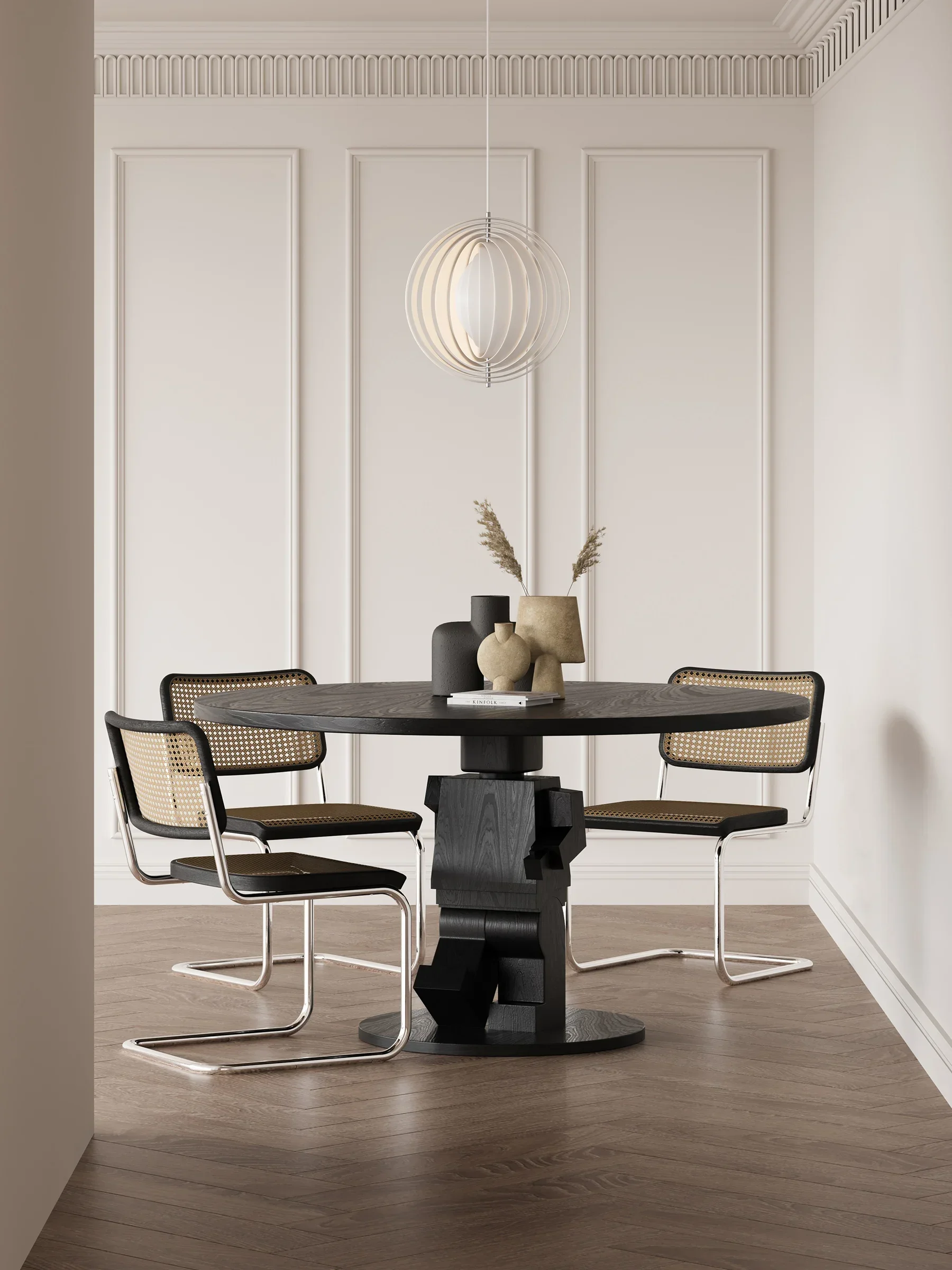 Solid Wood Interesting Furniture Dining Table in Dining Room Robot Solid Wood Table