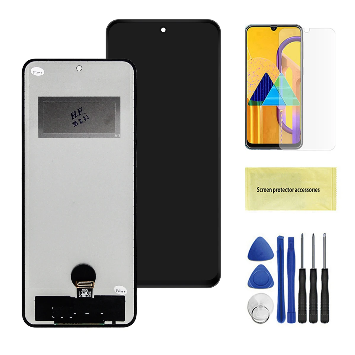 LCD Für Samsung Z Flip 4 5G F721 F721B F721W LCD Display Mit Rahmen Touchscreen Digitizer Montage Ersatz 100% getestet
