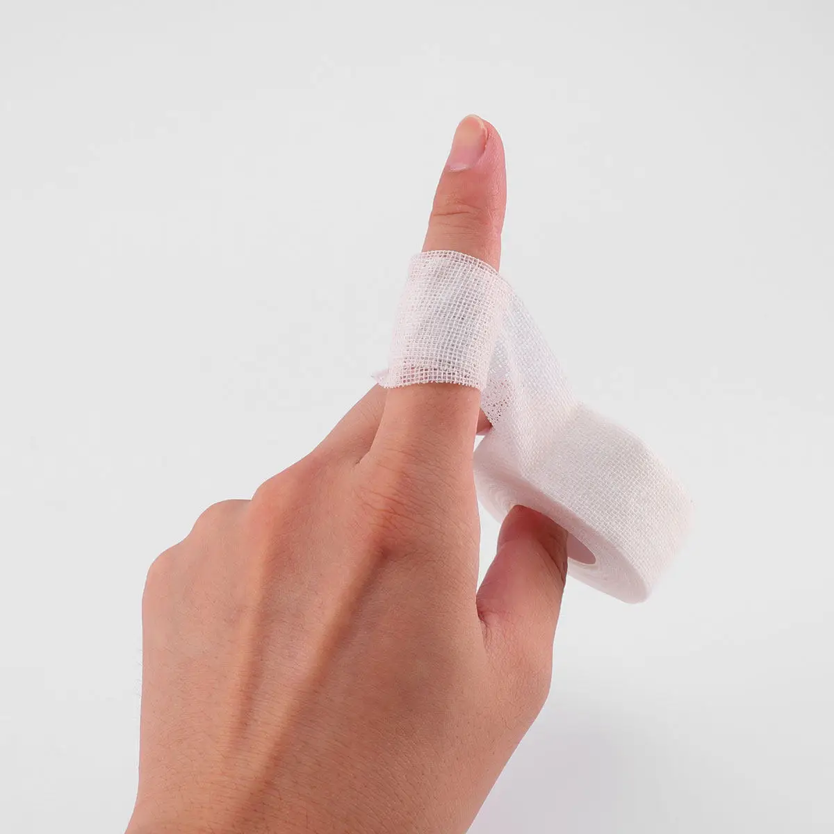 5Pcs Skin-Comfortable Self-Adhesive Elastic Bandage Wrap Easy-Tear Strong Supportive Sports Tape First Aid Essential
