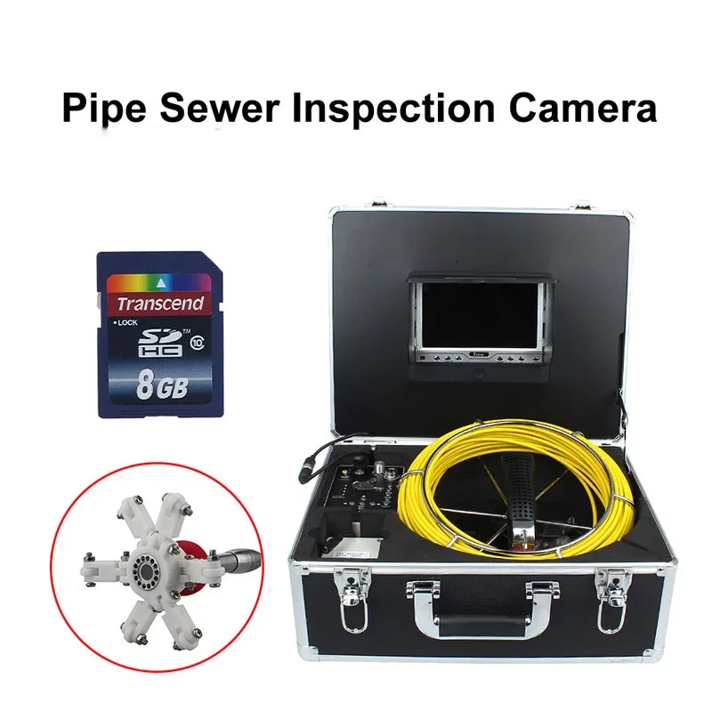 7D1 40M Sewer lateral Inspection Waterproof Video Camera 7