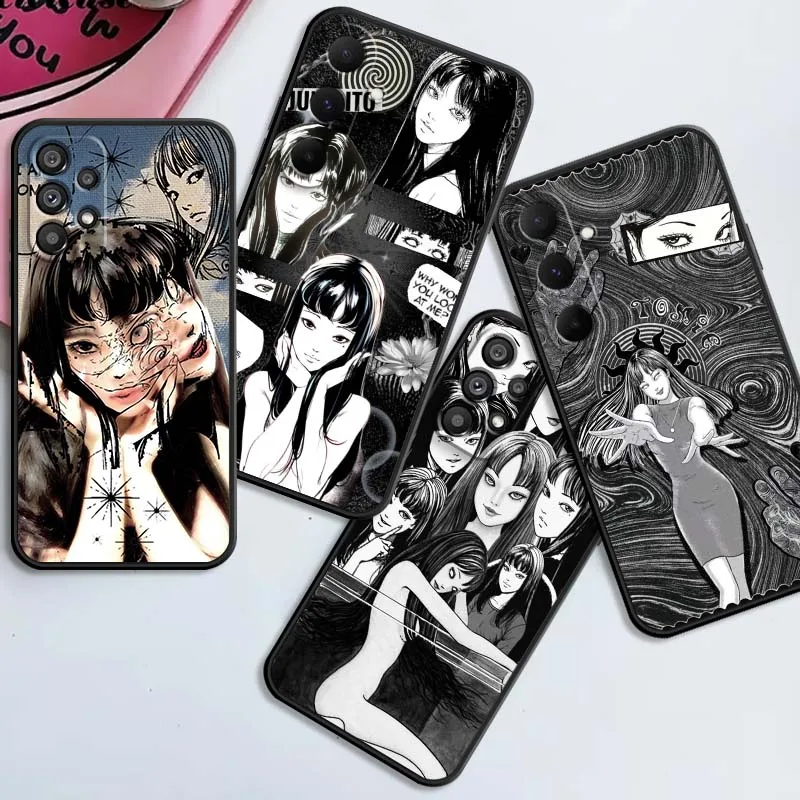 

Senior Cool Tomie Kawakami For Samsung A42 A41 A35 A34 A33 A32 A25 A24 A23 A21s A04 A03 Note 20 Ultra 5G Black Phone Case