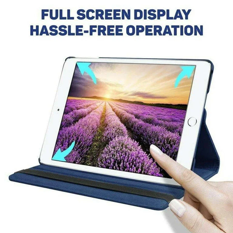 360 Rotation Stand Tablet Case For iPad Air 2024 M4 MINI 3 4 5 6 7 8 9 10th Generation Pro 2024 10.9 10.2 11 12.9 13 inch Cover