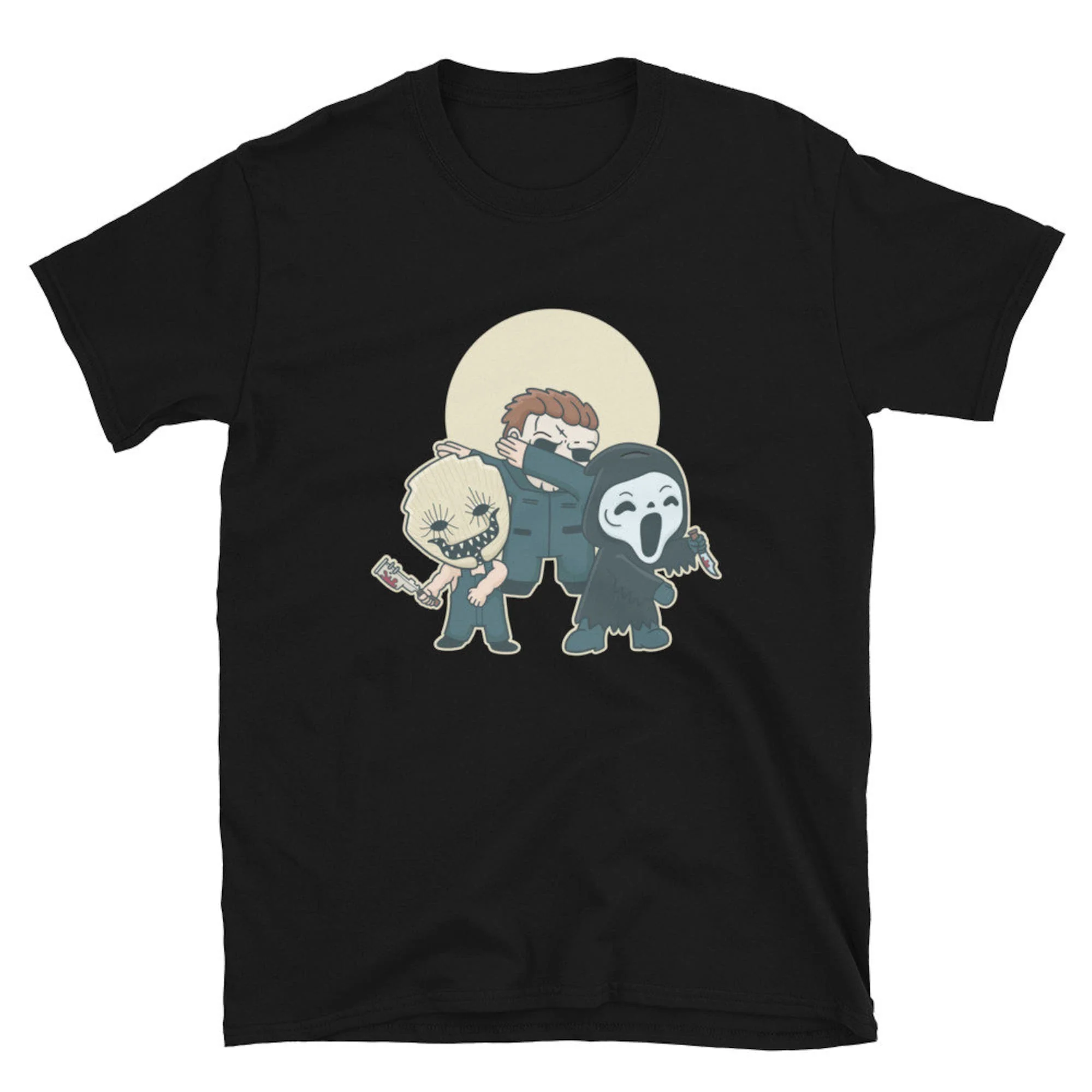 DBD Funny Dabbing Flossing Killers Horror ghost edition T shirt