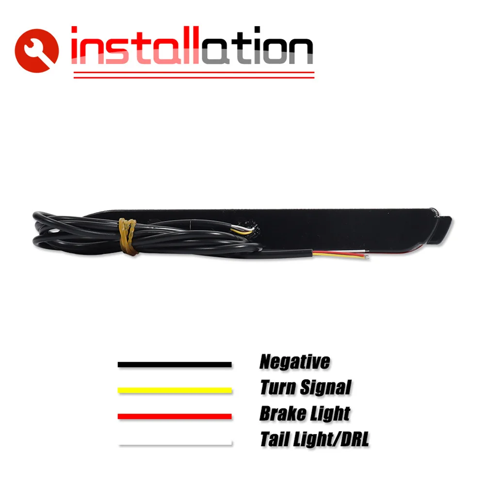 المصد الخلفي عاكس الذيل/الفرامل ضوء LED الخلفية الضباب الخفيف لتويوتا سيينا ماتريكس فينزا أفالون RAV4 لكزس RC350 RX300 GX470 #3