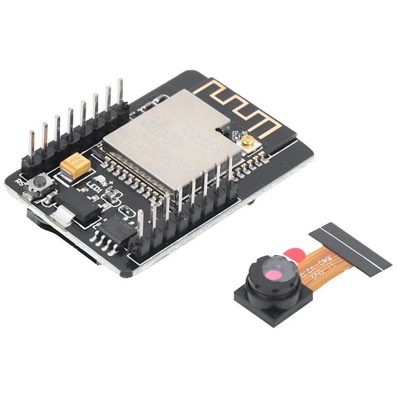 

2 Set Esp32-Cam Camera Wifi + Bluetooth Module 4M Psram Dual-Core 32-Bit Cpu Development Board With Ov2640 2Mp Camera Module Sup