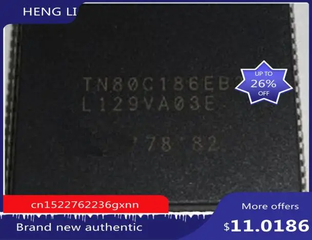 Freeshipping                          TN80C186EB20          TN80C186EB         TN80C186E