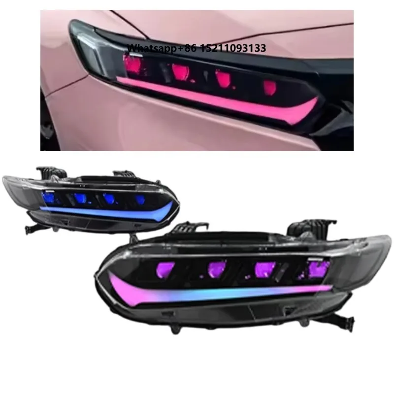 LED Headlight  Modified Front Light Upgrade Head Lamp Auto Car Parts