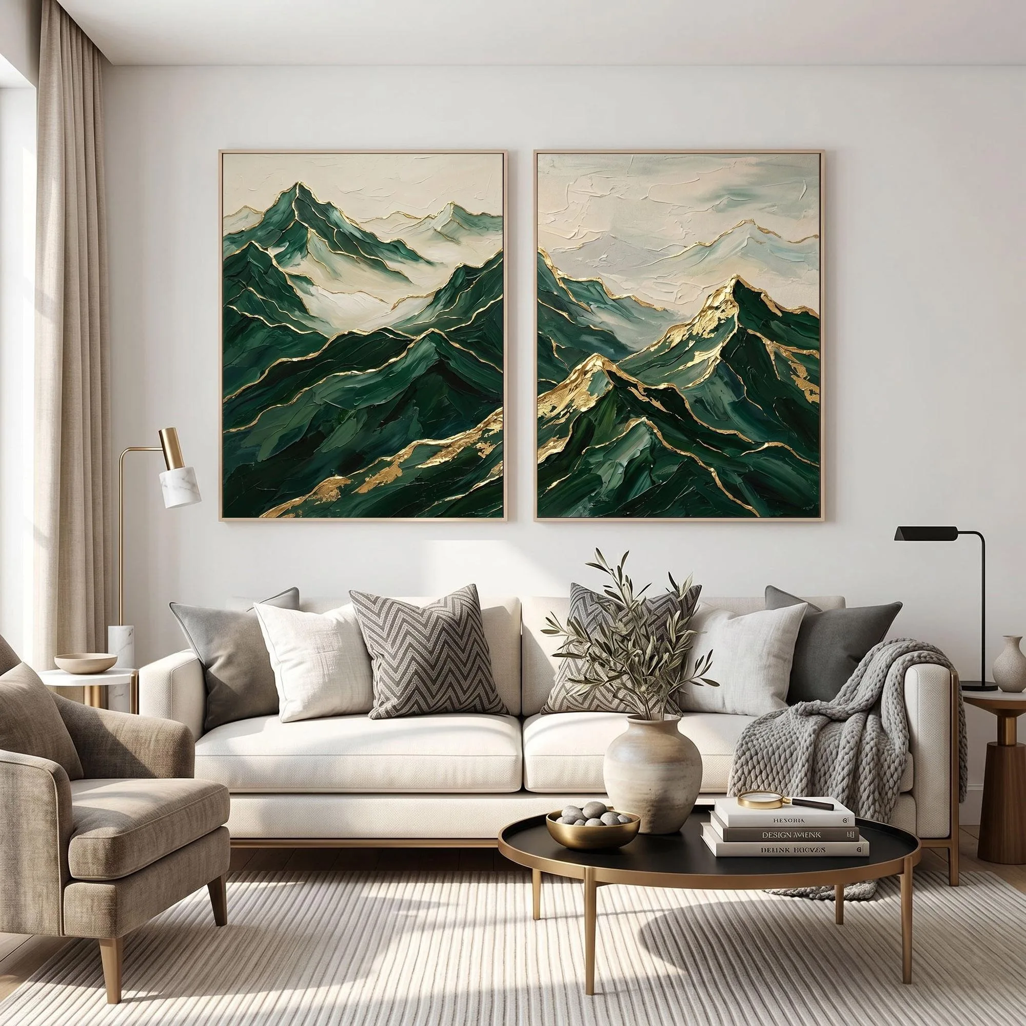 Wabi Sabi Minimalist Abstract Wall Art Prints Beige Off White Thick Texture Geometric Knot Canvas Painting Neutral Home Decor