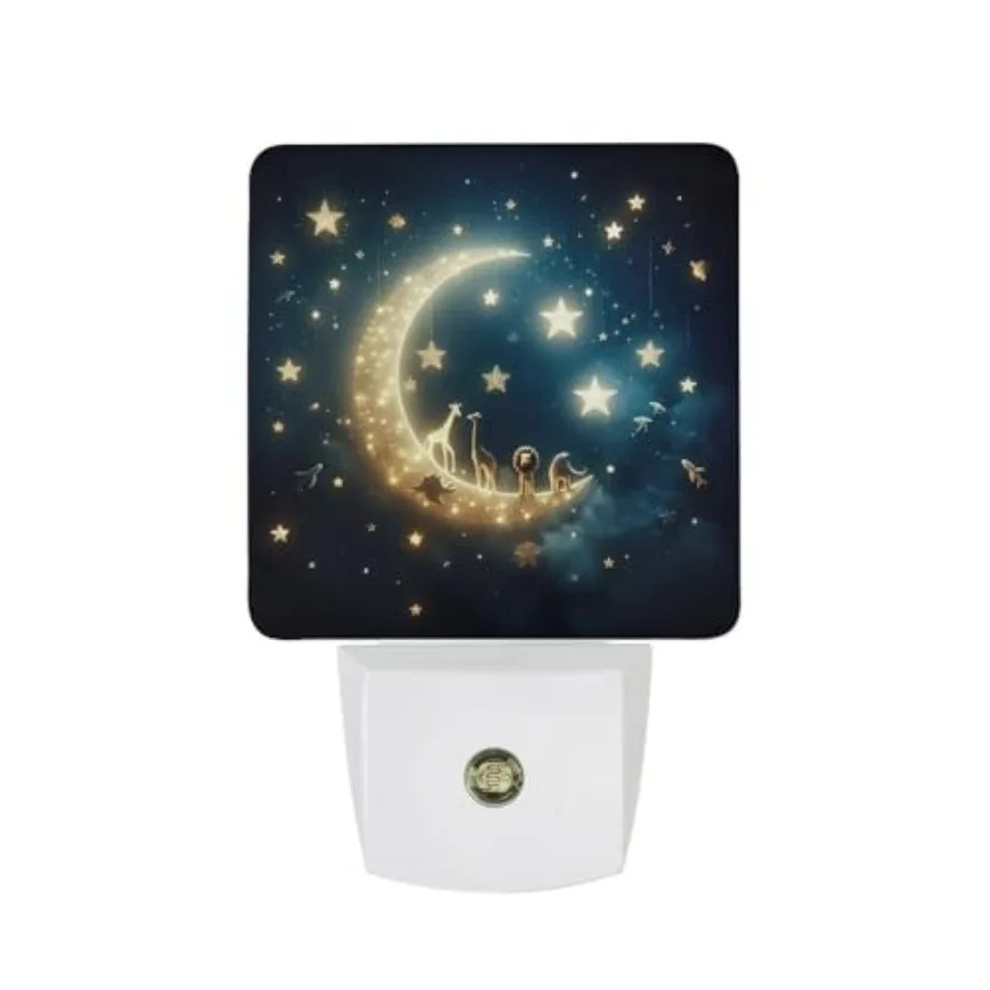 

Night Light, Plug into Wall Decor Nightlights for Bedroom, Bathroom, Hallway, Kitchen, with Dusk to Dawn Light Auto Sensors LED