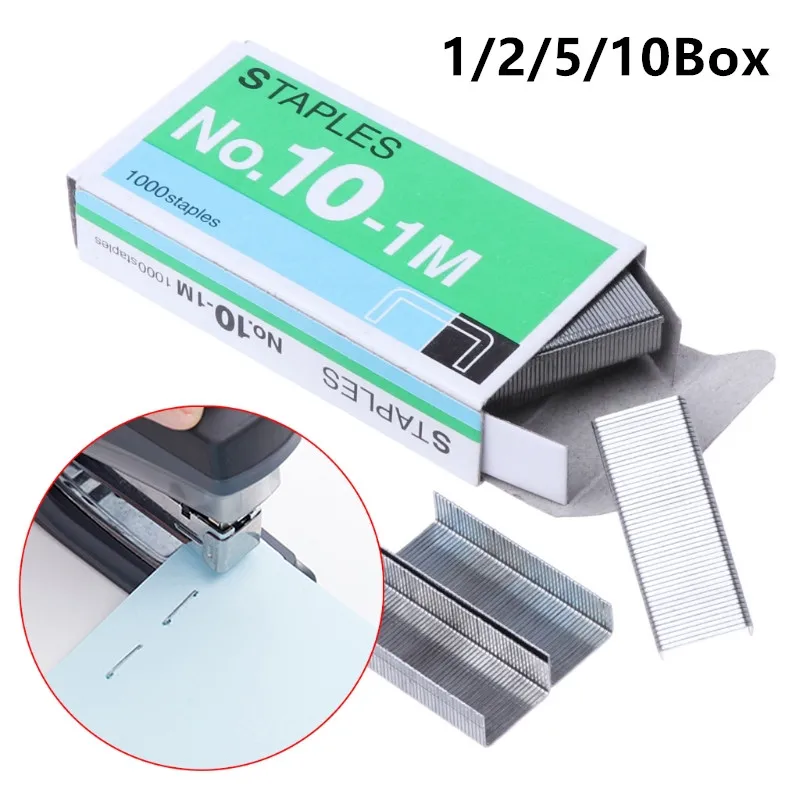 1/2/5/10 กล่องเบอร์ 10 เกลียวเรียบไม่ล่าช้าโลหะแข็ง 5*2.7*1 ซม.กล่องเย็บ