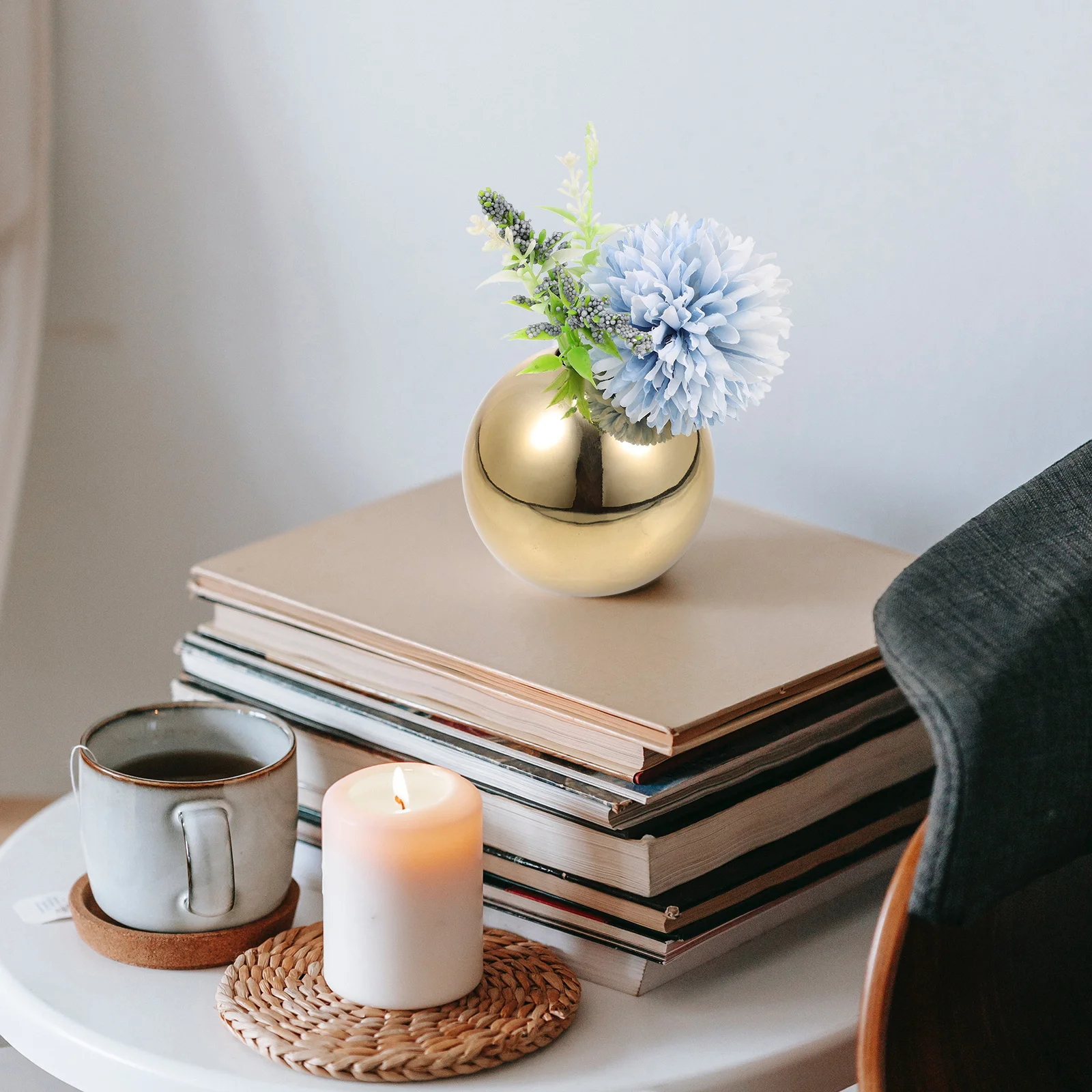 

Ceramic Vase Multi-Function Decorative Flower Holder for Garden Yard Style Flower Container